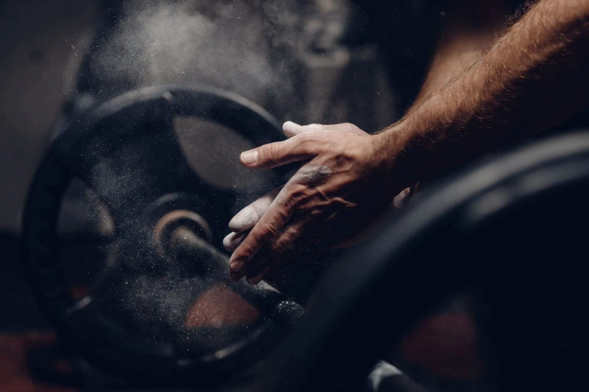 image of a man exercising